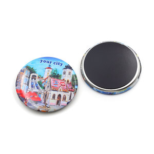 Magneti <span class=keywords><strong>per</strong></span> Frigorifero Decorativi in Metallo Più Popolari, Logo Personalizzato Stampato, Nuove Forme Diverse, Magneti Personalizzati in Latta <span class=keywords><strong>per</strong></span> Frigorifero - Product Image 2