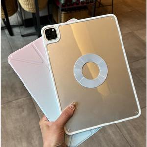 เคสแท็บเล็ตพับได้ Y แบบหมุน720ไล่ระดับ<span class=keywords><strong>สี</strong></span>สำหรับ <span class=keywords><strong>iPad</strong></span> <span class=keywords><strong>Air</strong></span> 4/<span class=keywords><strong>5</strong></span>/6 | Pro | 7/8/9ฝาครอบป้องกันโปร่งใสเคสแข็งแม่เหล็ก - Product Image 5