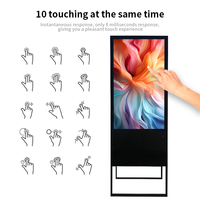 Pantalla Digital de Señalización Tipo A de 32, 43, 49 y 55 Pulgadas, Kiosco de Alta Definición y Brillo para Publicidad en Interiores, Ideal para Comercios y Vestíbulos