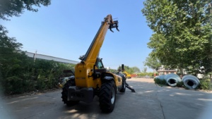 Chariot élévateur télescopique Euro 5, <span class=keywords><strong>4</strong></span> tonnes, levée 14 m, entièrement <span class=keywords><strong>homologué</strong></span> CE pour la construction - Product Image 2