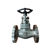 F321 DN40 PN40 contrôle pneumatique en acier inoxydable haute eau gazole en acier forgé vanne à vanne