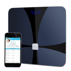 Báscula digital para baño, dispositivo inteligente de medición de grasa corporal, para fitness, tuya - Product Image 2