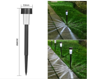 Meeko OEM IP65 Wasserdichte Batteriebetriebene Edelstahl Mini Solar-LED-Landschaftsleuchte für Außenbereich, Hof und Garten - Product Image 4