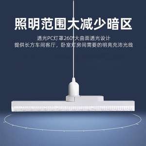 Tira de luz LED de cristal HU330, pantalla de PC, uso doméstico, bombilla LED de alta potencia de ahorro de energía, tipo de tornillo E27 - Product Image 3