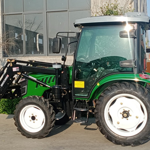 Mini-tracteur agricole compact pour travaux de terrassement, avec remorque, à vendre - Product Image 6