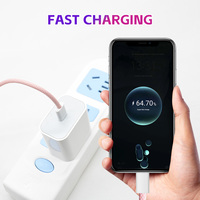 Câble de données USB-C vers USB-C blindé en nylon à charge rapide 3A, 1 m, pour téléphones portables, ordinateurs, écouteurs et batteries externes