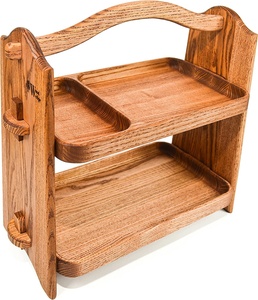 ชั้นวางขนมทำจากไม้สำหรับจัดเก็บขนมปังผลไม้,ชั้นวางผักสำหรับวางบนเคาน์เตอร์ในบ้านห้องครัวสำนักงานห้องทานอาหารและแขก <span class=keywords><strong>Ro</strong></span> - Product Image 1