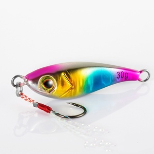 Señuelo de pesca de orilla para lances largos con placa de jib pequeña, 3/5/7/12/18g, para lubina, pez mandarín y caballa - Product Image 1