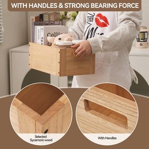 Cube <span class=keywords><strong>de</strong></span> <span class=keywords><strong>rangement</strong></span> empilable en <span class=keywords><strong>bois</strong></span>, panier organisateur <span class=keywords><strong>de</strong></span> <span class=keywords><strong>rangement</strong></span> en <span class=keywords><strong>bois</strong></span> pour jouet <span class=keywords><strong>de</strong></span> vêtements <span class=keywords><strong>de</strong></span> livre à la maison, système <span class=keywords><strong>de</strong></span> stockage <span class=keywords><strong>de</strong></span> cubby ouvert <span class=keywords><strong>de</strong></span> bureau modulaire - Product Image 4