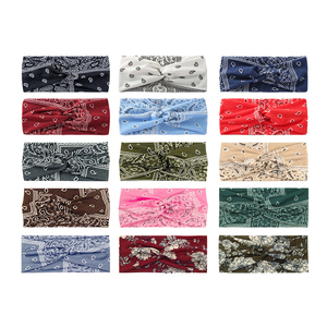 Thời trang thể thao thể dục Headband Yoga tập thể dục đàn hồi hairband chạy Bohemia rắn màu rộng không trượt Headband - Product Image 2