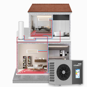 Factory Hot Selling 10kW 12kW 15kW 22kW Air to WaterHeat <b>Pump</b> Full Erp R290 Gas A+++ Wifi Heat <b>Pump</b> JME100HC Factory Heat <b>Pump</b> - Product Image 6