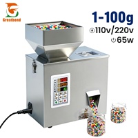 Machine de Remplissage et de Distribution Électrique Domestique en Acier Inoxydable à Grande Vitesse pour Poudre de Lactosérum, Cacao, Farine de Blé, Épices et Thé