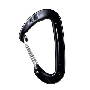 2021 New 12KN Carabiner Hook for pet D-shape carabiner 7075 Aluminum alloy
