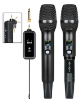 Microphone portable N30+LS07 avec récepteur, appairage infrarouge, charge magnétique, microphone rechargeable 2200mAh pour karaoké