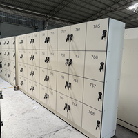 Casiers de rangement en stratifié compact HPL de haute qualité, armoires étanches personnalisées OEM pour salle de sport, piscine, école, projets commerciaux