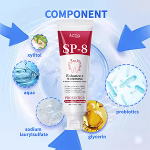Nhãn hiệu riêng thảo dược kem đánh răng tăng cường làm trắng SP8 probiotocs kem đánh răng - Product Image 5