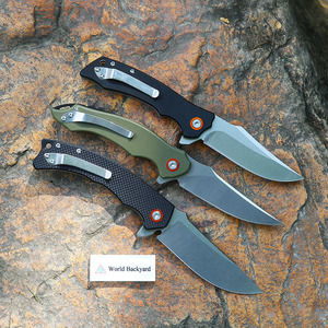 Cuchillo de Bolsillo Plegable XR59R al por Mayor, Hoja de Acero D2 CNC, Mango G10, Cuchillo Táctico Afilado para Campamento, Caza y Defensa Personal - Product Image 2