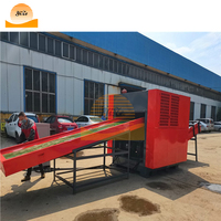Machine de découpe automatique pour le recyclage des déchets textiles, broyeur de fibres de filet de pêche de grande taille