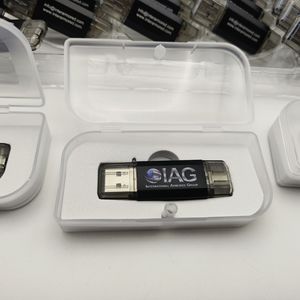 <span class=keywords><strong>Clé</strong></span> USB <span class=keywords><strong>Type</strong></span> <span class=keywords><strong>C</strong></span> 2.0 32 Go 64 Go (Double Interface pour Android/Téléphone/Tablette/Ordinateur/Ordinateur Portable/MacBook OTG) Métal Argent Garantie 1 An - Product Image 5