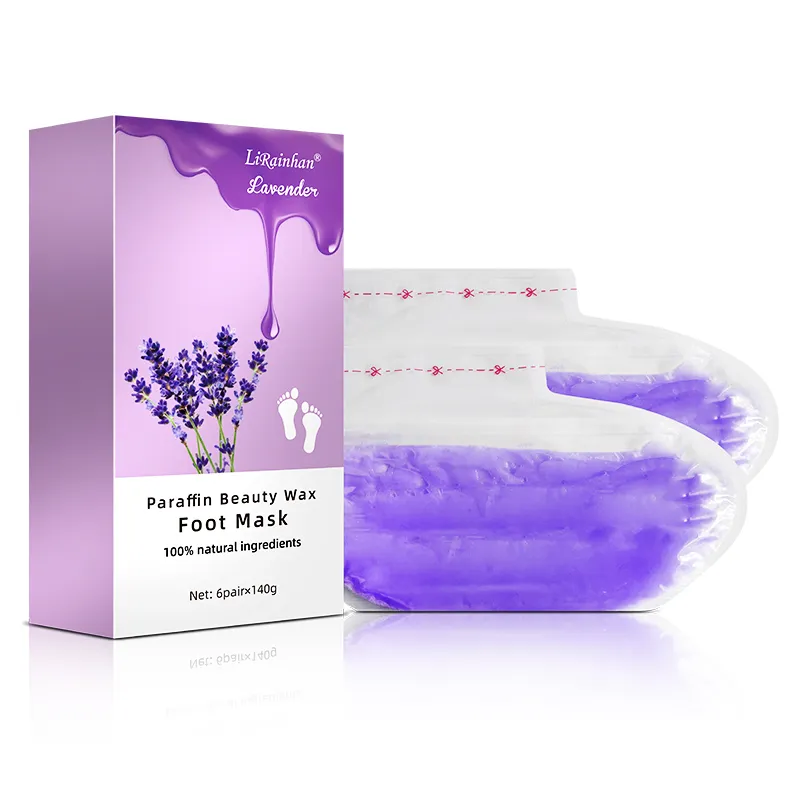 Pemutih Kulit Kaki Perawatan Profesional Parafin Kecantikan Lilin Lavender Masker Kaki Perawatan Pribadi Kualitas Baik Harga Murah