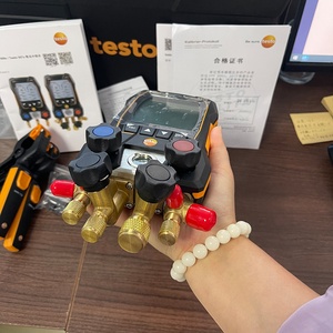 เทสโต้ 557s สมาร์ทดิจิตอลแมนิโฟลด์พร้อมบล็อก 4 ทาง, ระบบป้องกัน IP54, รองรับสารทำความเย็นได้ 90 ชนิด - Product Image 5