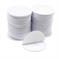 Étiquettes autocollantes miniatures étanches en PVC CLF 13,56 MHz NTAG215, 25 mm, cartes de contrôle d'accès en lecture seule, en boîte