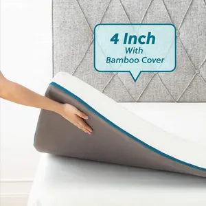 Popular Luxury Soft Removable Cover Gel Sleeping Hypo-allergenic Memory Foam Mattress For Back Pain