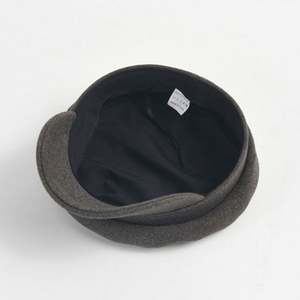 Boina de Moda Otoño Invierno, Gorro Cálido para Mujer, Boina de Lana de Color Sólido, Boina Casual Plana con Visera de Pato, Boina Británica Retro para Mujer - Product Image 6