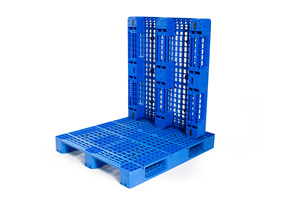 Customized LOGO 3 Runners Euro Stand Size Plastic <strong>Pallet</strong> Steel Available Reinforced Rackble Stackable Plastic <strong>Pallet</strong> - Product Image 4