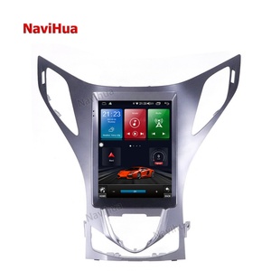 เครื่องเล่นดีวีดีติดรถยนต์ระบบสัมผัสหน้าจอ Navihua ระบบแอนดรอยด์ 10 พร้อม DSP รองรับ Auto Carplay วิทยุ สเตอริโอ มัลติมีเดีย วิดีโอ สำหรับรถยนต์ฮุนได อาเซรา ปี 2012 - Product Image 1