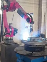 Robot de soudage Bronte, bras robotique industriel à six axes compatible avec le soudage MIG/MAG, laser, TIG, en provenance de Chine