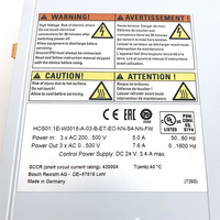 Tout neuf, 100% original, HCS01.1E-W0018-A-03-B-ET-EC-NN-S4-N-FW, servomoteur à axe unique, IndraDrive Cs, convertisseur compact