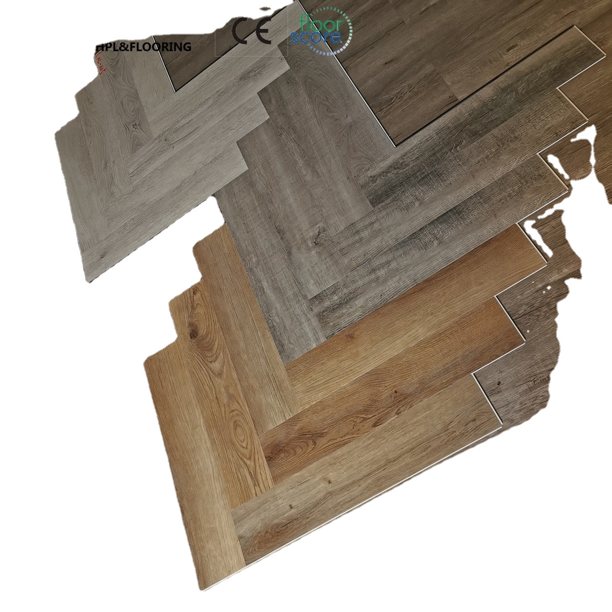 ПВХ RVP LVT LVP виниловая доска роскошный шеврон в елочку 5 мм 6 мм Гибридный SPC пол для виллы квартира