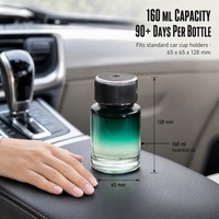 Diffuseur d'aromathérapie intelligent portable ODIS, 160 ml, grande capacité, vaporisateur de parfum électrique, diffuseur automatique de parfum pour voiture, rafraîchisseur d'air