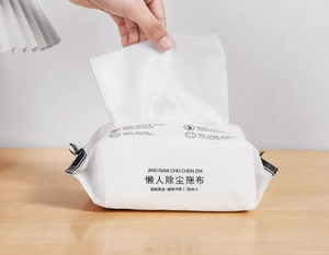 <span class=keywords><strong>Lingettes</strong></span> de nettoyage automatiques faisant la machine de dépoussiérage jetable lavage libre paresseux vadrouille machine à emballer poussière sol nettoyage <span class=keywords><strong>lingettes</strong></span> - Product Image 3
