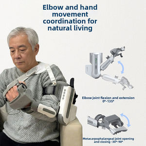 Robot de rééducation des membres supérieurs en alliage d'aluminium, bras inférieur réglable pour la préhension des mains des patients victimes d'AVC - Product Image 4