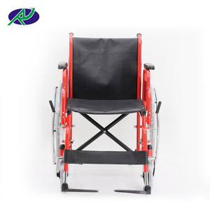 Fauteuil roulant manuel léger et pliable RJ-W804 avec frein en U pour la réadaptation des personnes âgées - Product Image 2