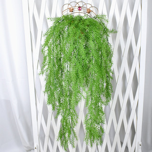 Decoración de Pared con Algas Artificiales Ruyin, Color Verde, 30cm-100cm, Ramo Decorativo para Fondo de Fotografía de Bodas - Product Image 3