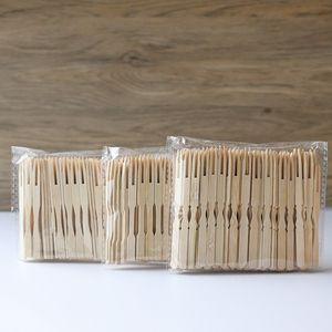 Palillos <span class=keywords><strong>de</strong></span> Bambú Ecológicos Desechables <span class=keywords><strong>de</strong></span> 9cm y 10cm, Tenedores Biodegradables <span class=keywords><strong>para</strong></span> Frutas, <span class=keywords><strong>para</strong></span> <span class=keywords><strong>Restaurantes</strong></span>, <span class=keywords><strong>Navidad</strong></span>, Bodas y Fiestas - Product Image 3