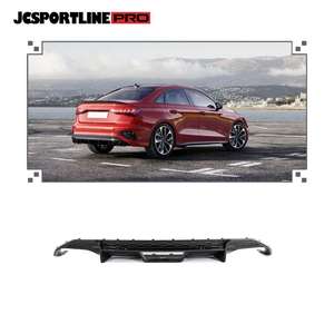 Diffuseur arrière de voiture en Fiber de carbone <span class=keywords><strong>S3</strong></span> pour <span class=keywords><strong>Audi</strong></span> <span class=keywords><strong>S3</strong></span> 8Y A3 SLINE Sedan 4 portes 2021-2023 - Product Image 1