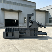 Presse à balles hydraulique horizontale pour métaux ferreux, fonctionnement continu et stable, compacteur de métaux pour le recyclage des déchets d'acier et d'aluminium