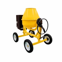 Bétonnière automotrice diesel-électrique-essence 700L350L500L, idéale pour la construction routière et les projets de construction
