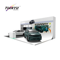 Boîte lumineuse d'exposition Tianyu, installation facile, pour marketing en showroom, fournisseur d'enseignes publicitaires de luxe pour voitures, polyvalente