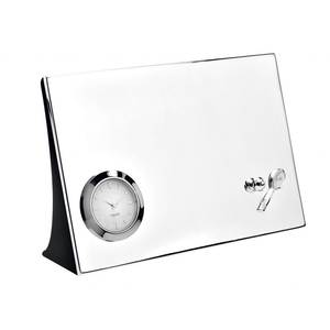 DESK <b>CLOCK</b> "TENNIS" -180 X H120 mm Analog <b>Projection</b> Alarm <b>Clock</b> with Backlight Weather Forecast Calendar & Antique Style Design - Product Image 1