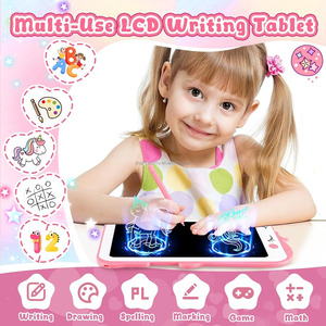 Pizarra de Dibujo LCD para Niños, Juguetes Coloridos para Niños Pequeños, Tableta de Escritura, Juguetes Educativos para Niños, Bloc de Dibujo con Diseño de Dinosaurios - Product Image 2