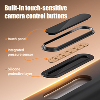 Coque magnétique antichoc haut de gamme avec bouton IA pour iPhone 18 Pro, compatible également avec iPhone 17 Pro Max et 17 Air