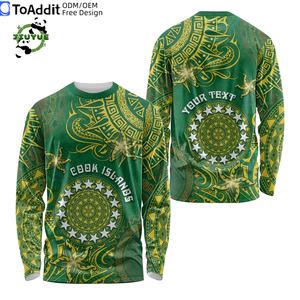 Camiseta de béisbol Polinesia Kia Orana Cook Islands Camiseta deportiva elástica con OEM al por mayor acogedora camiseta Kerekere Plumeria - Product Image 4