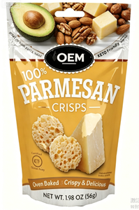 Croustilles de fromage <span class=keywords><strong>parmesan</strong></span> Keto OEM 100% adaptées au corps humain, collations cétogènes riches en protéines 56g, fabricant chinois <span class=keywords><strong>Halal</strong></span>, aliment casher juif - Product Image 2