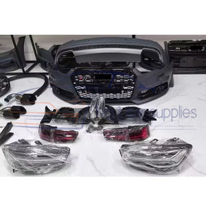 Kit carrosserie complet PP pour <span class=keywords><strong>A6</strong></span> C7 2013-2015, passage de l'ancien au nouveau modèle C7PA Sport, pare-chocs de type sport - Product Image 2