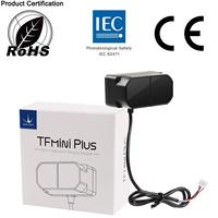 Lidar TF Mini Plus à point unique, économique, IP65, TOF 850nm, 5V, 3.6 FoV, UART/I2C, faible consommation, 1-1000Hz